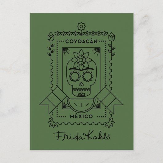 Frida Kahlo | Coyoacá n Briefkaart (Voorkant)