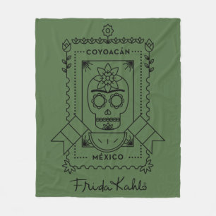 Frida Kahlo Coyoacá n Fleece Deken