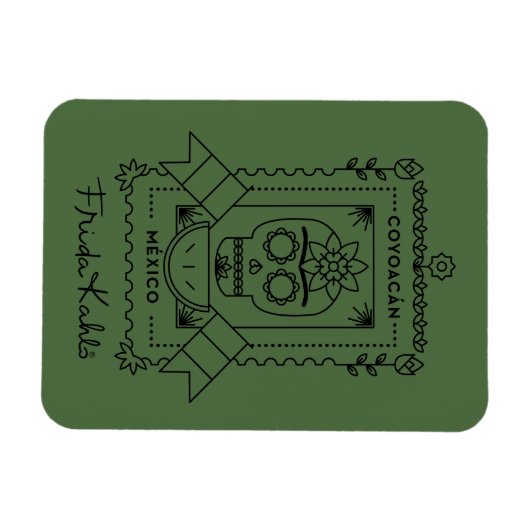 Frida Kahlo | Coyoacá n Magneet (Horizontaal)