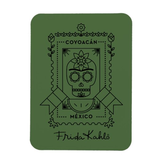 Frida Kahlo | Coyoacá n Magneet (Verticaal)