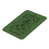 Frida Kahlo | Coyoacá n Magneet (Linkerzijde)