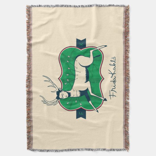 Frida Kahlo | De gewonde deer Deken (Voorkant Verticaal)