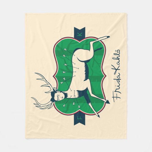 Frida Kahlo | De gewonde deer Fleece Deken (Voorkant)