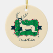 Frida Kahlo | De gewonde deer Keramisch Ornament (Voorkant)