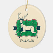 Frida Kahlo | De gewonde deer Keramisch Ornament (Links)