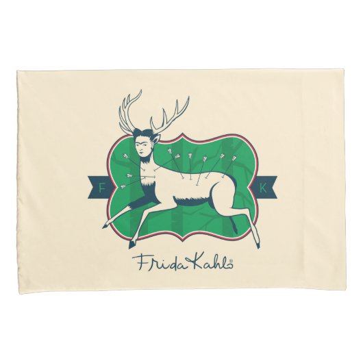 Frida Kahlo | De gewonde deer Kussensloop (Voorkant-Rechts)
