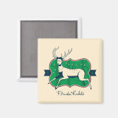 Frida Kahlo | De gewonde deer Magneet (Voorkant / Achterkant)