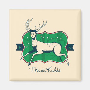 Frida Kahlo   De gewonde deer Magneet