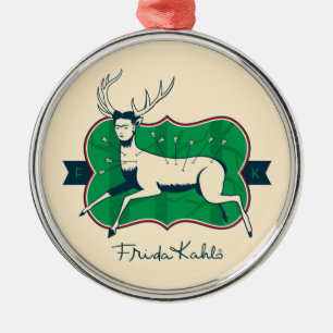 Frida Kahlo De gewonde deer Metalen Ornament