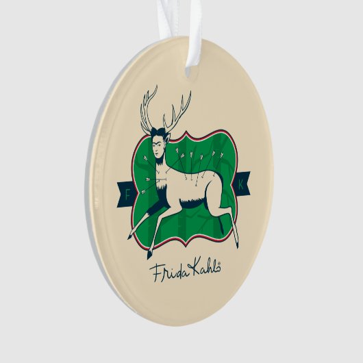 Frida Kahlo | De gewonde deer Ornament (voorkant)