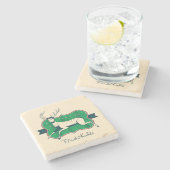 Frida Kahlo | De gewonde deer Stenen Onderzetter (Zijkant)