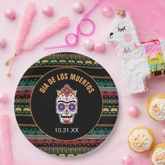 Frida Kahlo | Dia De Los Muertos Papieren Bordje (Feest)