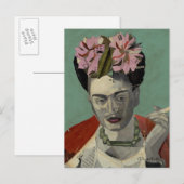 Frida Kahlo door Garcia Villegas Briefkaart (Voorkant / Achterkant)