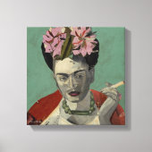 Frida Kahlo door Garcia Villegas Canvas Afdruk (Voorkant)