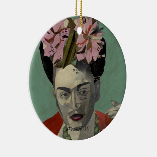 Frida Kahlo door Garcia Villegas Keramisch Ornament (Rechts)