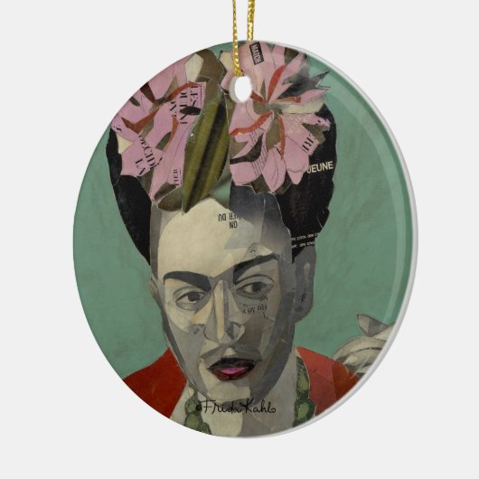 Frida Kahlo door Garcia Villegas Keramisch Ornament (Links)