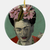Frida Kahlo door Garcia Villegas Keramisch Ornament (Achterkant)