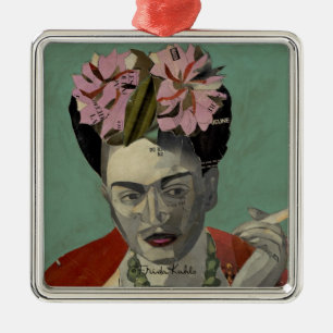 Frida Kahlo door Garcia Villegas Metalen Ornament