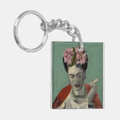 Frida Kahlo door Garcia Villegas Sleutelhanger (Voorkant Links)