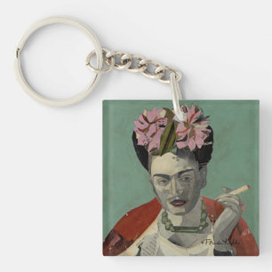 Frida Kahlo door Garcia Villegas Sleutelhanger