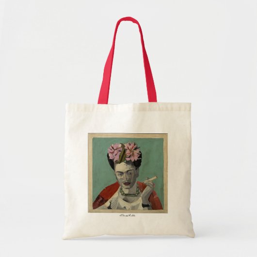 Frida Kahlo door Garcia Villegas Tote Bag (Voorkant)