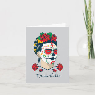 Frida Kahlo El Día de los Muertos Kaart