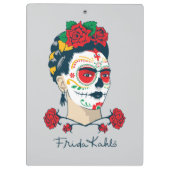 Frida Kahlo | El Día de los Muertos Klembord (Achterkant)