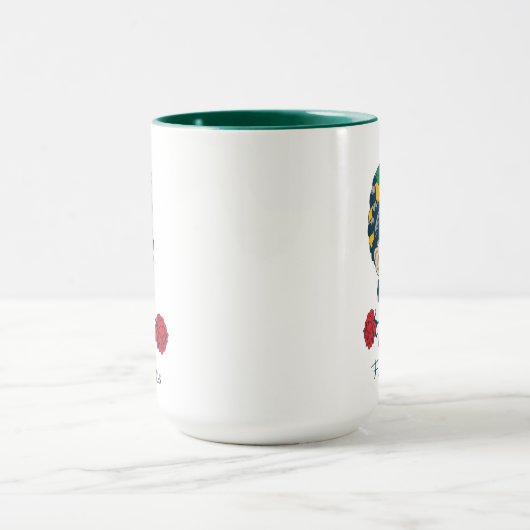 Frida Kahlo | El Día de los Muertos Mok (Midden)