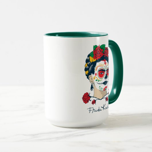 Frida Kahlo | El Día de los Muertos Mok (Voorkant rechts)