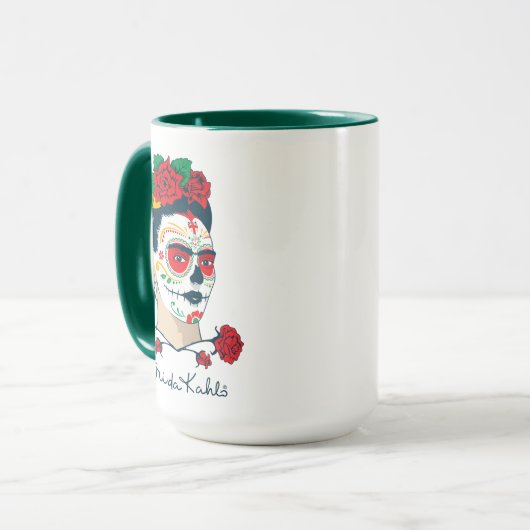 Frida Kahlo | El Día de los Muertos Mok (Voorkant links)