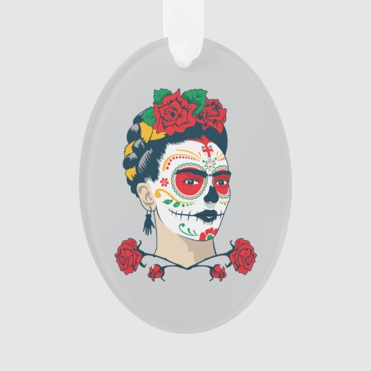 Frida Kahlo | El Día de los Muertos Ornament (voorkant)