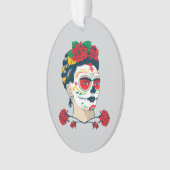 Frida Kahlo | El Día de los Muertos Ornament (voorkant)