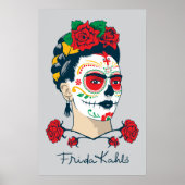 Frida Kahlo | El Día de los Muertos Poster (Voorkant)