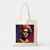 Frida Kahlo | El Día de los Muertos Tote Bag (Achterkant)