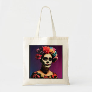 Frida Kahlo El Día de los Muertos Tote Bag