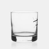Frida Kahlo "FK" Monogram Signature Whisky Glas (Rechts)
