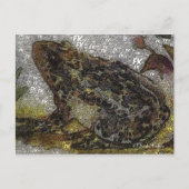 Frida Kahlo FK-stijl Kikkikkerschilfers Briefkaart (Voorkant)