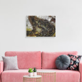 Frida Kahlo FK-stijl Kikkikkerschilfers Canvas Afdruk (Insitu (Woonkamer))