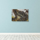 Frida Kahlo FK-stijl Kikkikkerschilfers Canvas Afdruk (Insitu (Houten vloer))