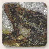 Frida Kahlo FK-stijl Kikkikkerschilfers Drankjes Onderzetter (Voorkant)