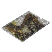 Frida Kahlo FK-stijl Kikkikkerschilfers Notitieboek (Linkerzijde)