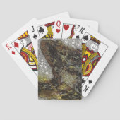 Frida Kahlo FK-stijl Kikkikkerschilfers Speelkaarten (Achterkant)