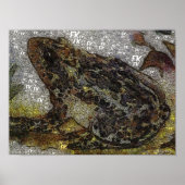 Frida Kahlo FK-Style Frog Painting Poster (Voorkant)