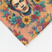 Frida Kahlo Fleece Deken (Hoek)