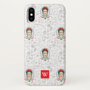Frida Kahlo Floral iPhone X Hoesje