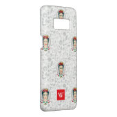 Frida Kahlo |  Floral Case-Mate Samsung Galaxy Hoesje (Achterkant / rechts)