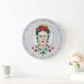 Frida Kahlo | Floral Grote Klok (Huis)