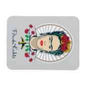 Frida Kahlo |  Floral Magneet (Horizontaal)