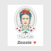 Frida Kahlo |  Floral Sticker (Vel)