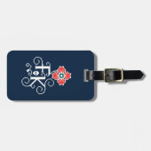 Frida Kahlo | Floral Tribute Bagagelabel (Voorkant horizontaal)